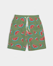 Load image into Gallery viewer, Watermelon Masculine Youth Swim Trunk