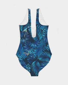 SMF Foliage Feminine One-Piece Swimsuit