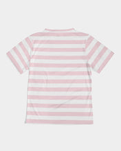 Load image into Gallery viewer, SMF Pink Deck Stripe Kids Tee