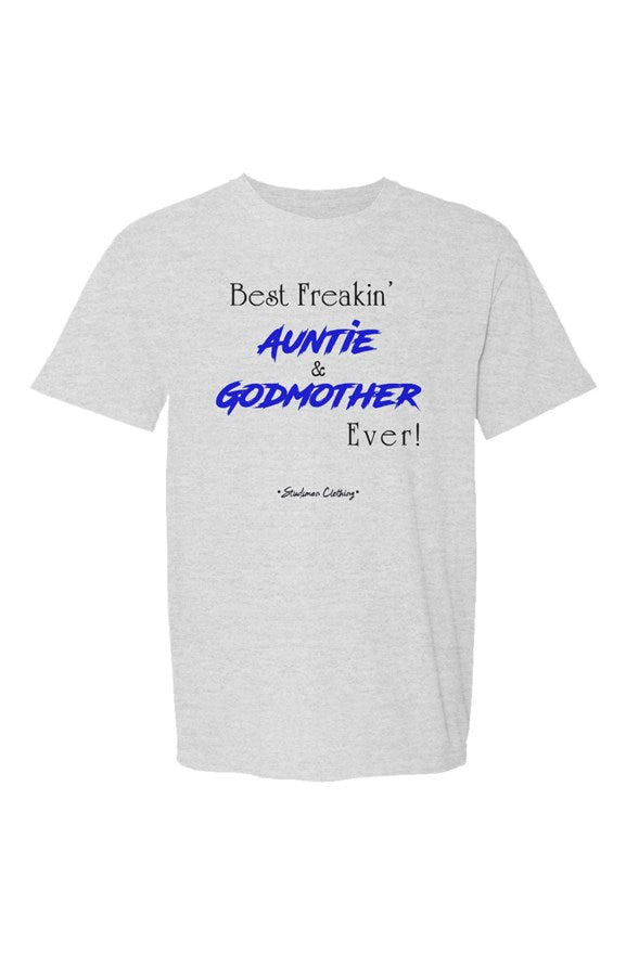 SMF Grey Auntie Godmother Crew T-Shirt