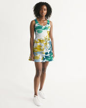Load image into Gallery viewer, SMF Seaweed Feminine Scoop Neck Skater Dress