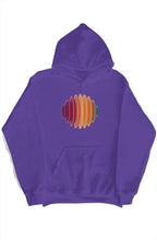 Load image into Gallery viewer, SMF 3D Retro Purple Sunset Hoodie