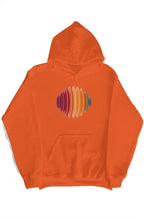 Load image into Gallery viewer, SMF 3D Retro Orange Sunset Hoodie