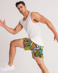 Crowded Street Masculine Jogger Shorts
