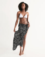 Load image into Gallery viewer, SMF Cheetah Black Swim Cover Up