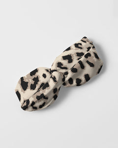 Leopard Print Twist Knot Headband Set