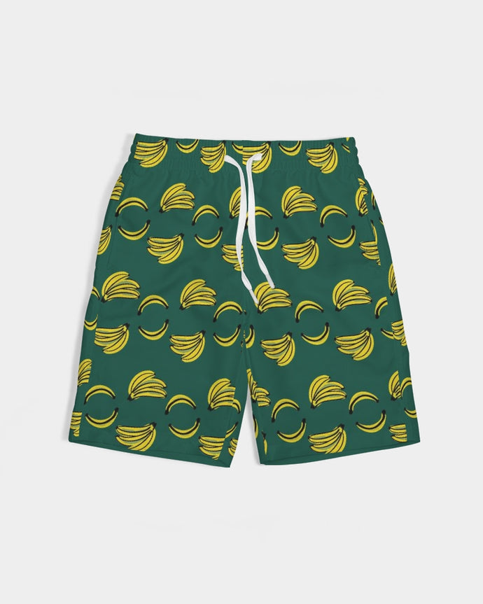 Jungle Banana Masculine Youth Swim Trunk