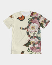 Load image into Gallery viewer, SMF Snake On Flowers Masculine Tee