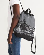 Load image into Gallery viewer, Snow Mountain Canvas Drawstring Bag