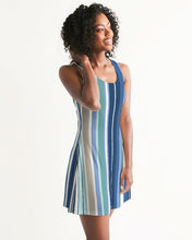 Load image into Gallery viewer, SMF Beach Stripe Feminine Racerback Dress