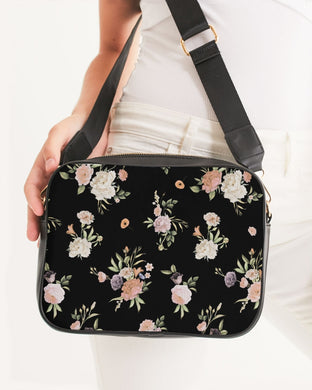 Floral Pattern Crossbody Bag