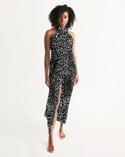 Load image into Gallery viewer, SMF Cheetah Black Swim Cover Up