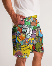 Load image into Gallery viewer, Crowded Street Masculine Jogger Shorts
