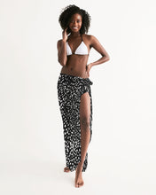 Load image into Gallery viewer, SMF Cheetah Black Swim Cover Up