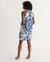 Load image into Gallery viewer, SMF Peace Feminine Halter Dress