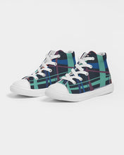 Load image into Gallery viewer, SMF Weave Kids Hightop Canvas Shoe