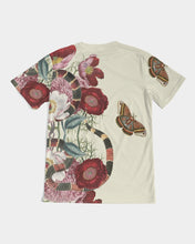 Load image into Gallery viewer, SMF Snake On Flowers Masculine Tee