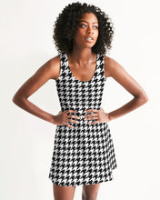Load image into Gallery viewer, SMF Houndstooth Feminine Racerback Dress
