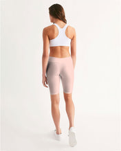 Load image into Gallery viewer, Blush Pastel Women&#39;s Mid-Rise Bike Shorts