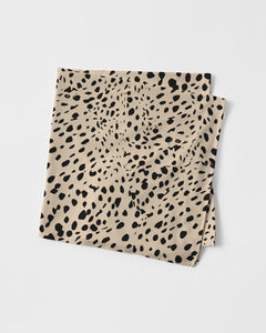 Cheetah Cream Bandana Set