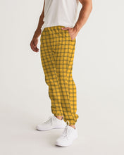Load image into Gallery viewer, Yellow Plaid Masculine Track Pants