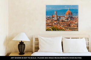 Gallery Wrapped Canvas, Duomo Santa Maria Del Fiore In Florence Italy