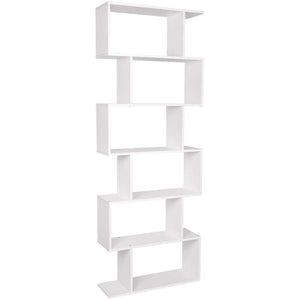 Jio 6 Shelf Modern Style Multifunctional Bookcase